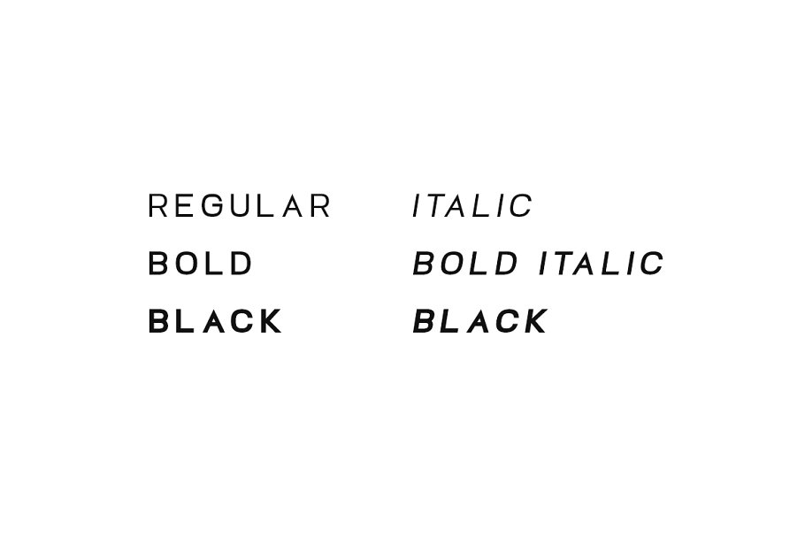 Foslin Black Italic Font preview